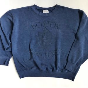 Vintage Boston Massachusetts Sweatshirt L